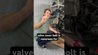 Porsche Macan valve cover oil leak fix #porsche #porschemacan #carrepair