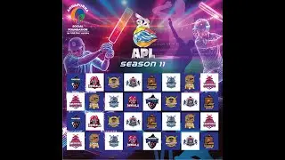 APL SEASON 11 Live By | @ Crick Experts Live