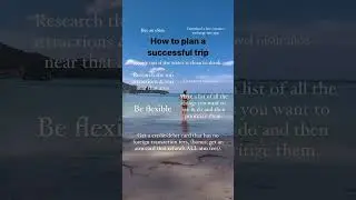 ✈️ Travel Planning Tips