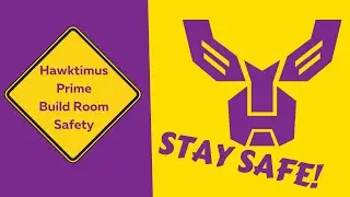 Build Room Safety | FRC Charged Up 2023 | 3229 Hawktimus Prime