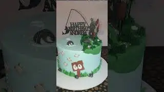 Birthday cake | man fishing #shorts
