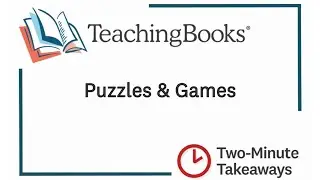 Puzzles & Games on TeachingBooks
