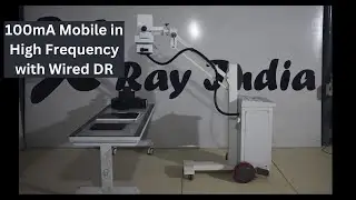 X RAY INDIA HF100 100mA HF Mobile with Wired DR System || X Ray India ||