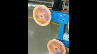 500mpm working speed secondary coating line in Yangzi