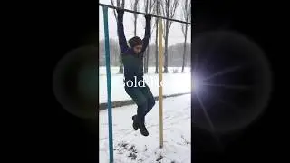 Workout in snow