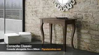 Consolle allungabile classic Made in Italy