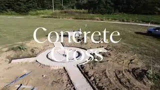 Cool concrete project for a church in Avon, IN!