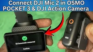 How to connect DJI Mic 2 to DJI Osmo Pocket 3 / Action 4? | Connect DJI Mic in Osmo Pocket 3