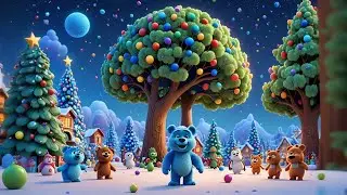 Ten Little Candy Bears Dancing | Fun Kids Song | Counting Nursery Rhyme