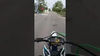 максималка на 174 моторе. . .  #эндуро #motoland #dirtbike #enduro