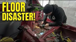 MK2 Fiesta Floor Repair: Cutting Out the Damage
