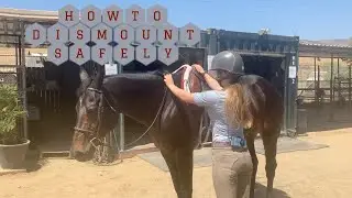 How to Dismount Your Horse