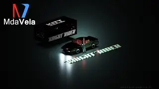 MagicaVoxel - Voxel Art - Knight Rider - K.I.T.T. - 1982 Pontiac Firebird Trans Am