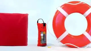 ThrowRaft Original TD2401 Type IV Inflatable Throwable PFD USCG Approved Emergency Personal floating