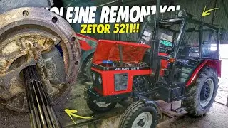 NIEMEN&Oacute;WKA#12 ZETOR 5211?🚜 Odkręcamy zwolnice!🔧Hamulce do naprawy? 