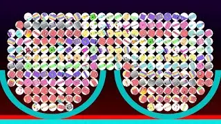 TOP 140 NUMBERBLOCKS Marble Race In Algodoo - Who Will Be The CHAMPIONS?