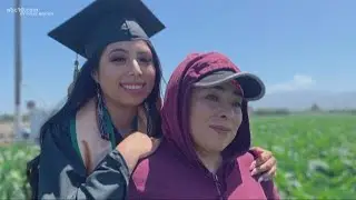 'This one's for you.' College grad dedicates education to immigrant mother