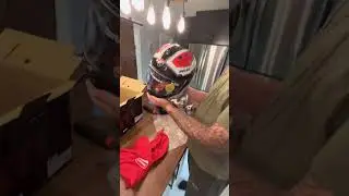 Ducati Arai helmet unboxing