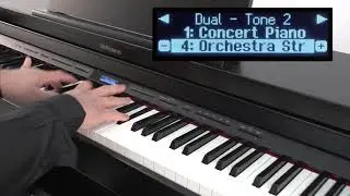 &ldquo;Using the Dual and Split Functions&rdquo; Roland GP / LX / HP /DP series #03