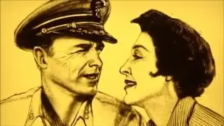 Sand Art - Remembering Ronald and Nancy Reagan