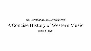 A Concise History of Western Music | Lewisboro Library