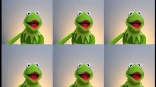 Kermit Fan Frog sings 