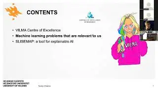 Kai Puolamäki: Explainable and robust AI for the VILMA virtual laboratory