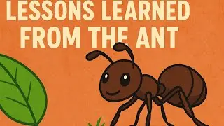 Lessons from the Ant!
