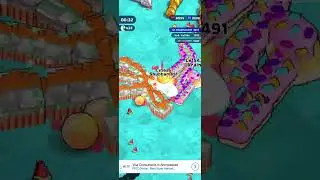 Snake 🐍 clash game noob vs boss big fight like 👍 to  and subscribe #ytshorts #shorts #subscribe