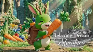 Relaxing Lofi Instrumentals ~ little green rabbit&rsquo;s dream adventure ￼~