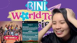 BINI on Coachella line up and World Tour trailer reaction