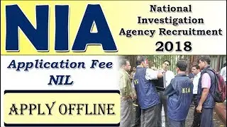 NIA Recruitment 2018 &ndash; Explosive Expert, Cyber Forensic Examiner | Government Jobs Alert
