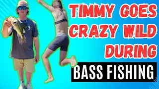 Kid Goes INSANE After Losing a HUGE Bass 🤪