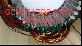 DATA GENSET .GENERATOR 5 KW /5000 WAT