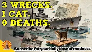 The cat that even death couldn't take: It survived three shipwrecks unscathed!#Wacky History