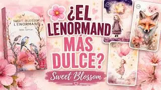 Un Lenormand muy dulce. Sweet Blossom Lenormand #reseña #oracle #lenormand #sweetblossomlenormand