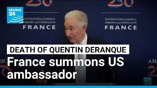France to summon US ambassador over comments on far-right activist's killing &bull; FRANCE 24 English