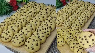 وصفه كوكيز بكميه كبيره ( cookies vanilla 🍪 افضل وانجح وصفه كوكيز 👌 طريه وهشه من جوه ومقرمشه من بره  