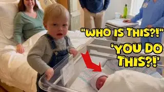 &ldquo;2-Year-Old Sees Newborn Sister in Hospital & Says &lsquo;Oh No Mom, Who Is This?!&rsquo; 😂&rdquo;