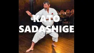 Sadashige Kato shotokan kata Hangetsu