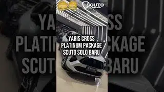 YARIS CROSS after #nanocoating Platinum Package di @ScutoSoloBaru ! Yuk buruan booking sekarang