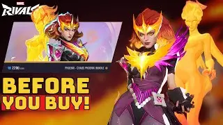 Phoenix Chaos Phoenix Skin Showcase - Marvel Rivals