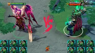 Who will win  Legion Commander 1 vs 1 Wraith King  Dota 2