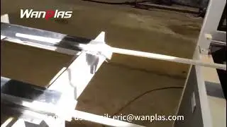 PVC Pipe Production line. China's plastic pipe extrusion line.