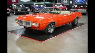 PONTIAC FIREBIRD CONVERTIBLE 1969 года выпуска
