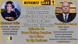 MT The Podcast. Ms: Frederick Penney. Episode 14: From Picking Peaches On A Farm To Big Business
