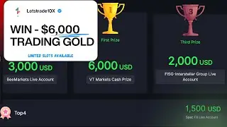 Торгуйте золотом БЕСПЛАТНО и выиграйте 6000 долларов (Я участвую!)
