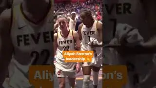 Aliyah Boston builds up Caitlin Clark after tough first half to WNBA debut | Yahoo Sports