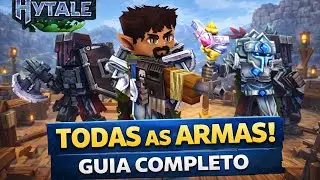TODAS as Armas & Itens de HYTALE TESTADOS! (Guia COMPLETO)