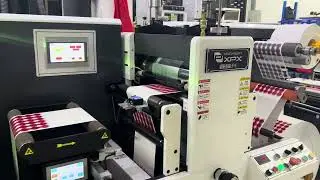 MDC-360-plus ｜ double color and semi rotary die cutting machine